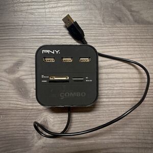 Combo Hub Multi-Memory Card Reader with 3 USB 2.0 Ports